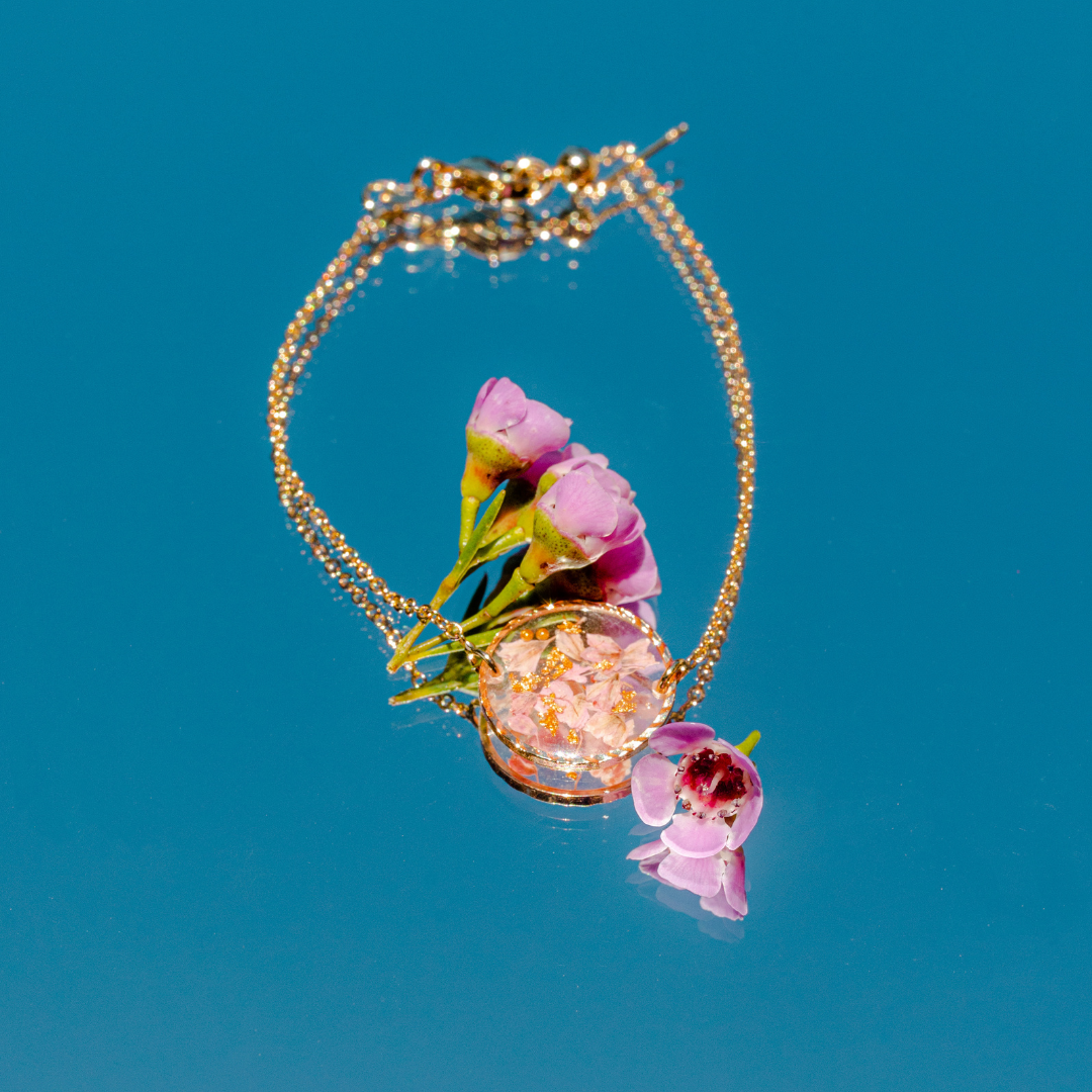 Round Floral Bracelet