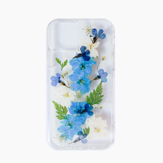 NEW IPHONE 14 Flower Phone Case-Blue Middle
