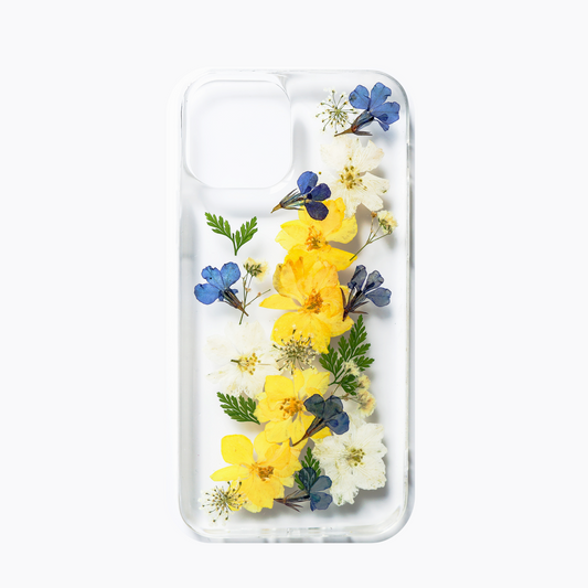 NEW IPHONE 14 Flower Phone Case-Yellow Middle