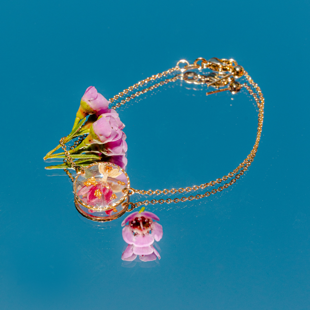 Round Floral Bracelet