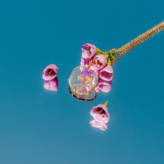 Round Flower Necklace